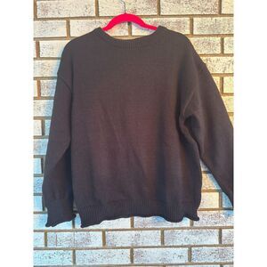BRAND NEW Solid Black Sweater
